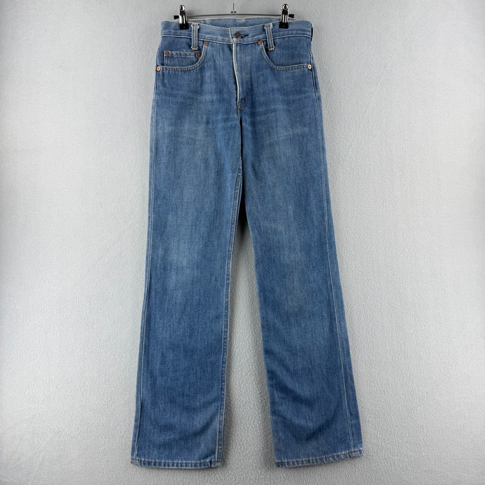 Vintage Levis Jeans Womens 29 (Fits 28x31) Denim 80s Bootcut Denim Made in USA